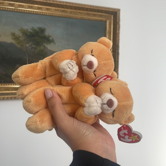 Praying bears TY tag attached - Picture 1 of 1